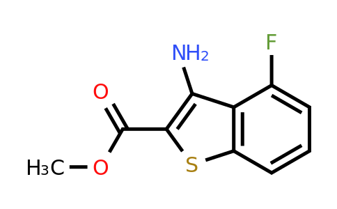 CAS 144899-95-6 | Methyl 3-amino-4-fluorobenzo[b]thiophene-2-carboxylate
