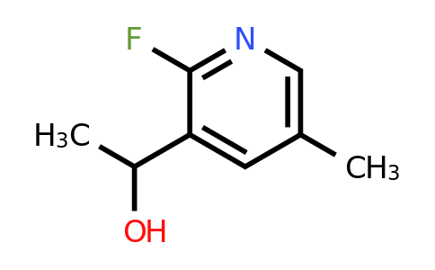 CAS 1449008-18-7 | 1-(2-Fluoro-5-methylpyridin-3-yl)ethan-1-ol
