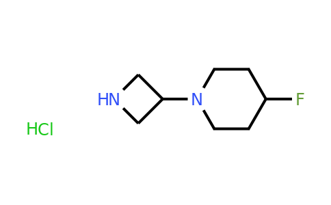 CAS 1449117-63-8 | 1-(Azetidin-3-yl)-4-fluoropiperidine hydrochloride