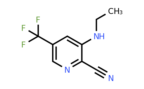 CAS 1449117-67-2 | 3-(Ethylamino)-5-(trifluoromethyl)picolinonitrile