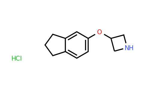CAS 1449117-71-8 | 3-((2,3-Dihydro-1H-inden-5-yl)oxy)azetidine hydrochloride