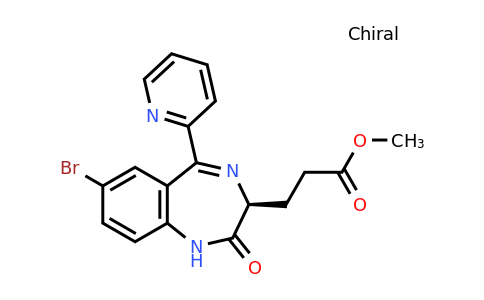 CAS 1449295-47-9 | methyl 3-[(3S)-7-bromo-2-oxo-5-(pyridin-2-yl)-2,3-dihydro-1H-1,4-benzodiazepin-3-yl]propanoate