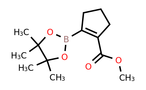 CAS 1449522-62-6 | methyl 2-(tetramethyl-1,3,2-dioxaborolan-2-yl)cyclopent-1-ene-1-carboxylate