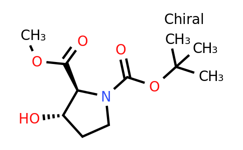 CAS 1449588-25-3 | O1-tert-butyl O2-methyl trans-3-hydroxypyrrolidine-1,2-dicarboxylate