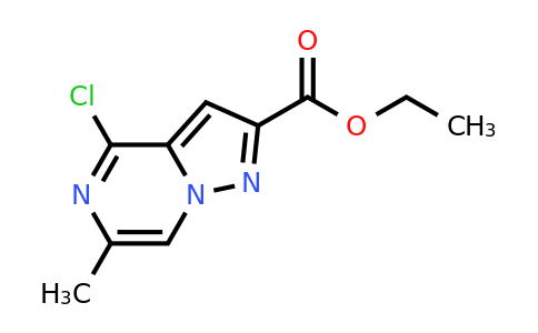CAS 1449598-75-7 | ethyl 4-chloro-6-methyl-pyrazolo[1,5-a]pyrazine-2-carboxylate