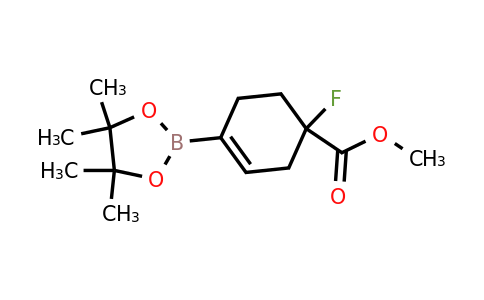 CAS 1449662-38-7 | methyl 1-fluoro-4-(4,4,5,5-tetramethyl-1,3,2-dioxaborolan-2-yl)cyclohex-3-ene-1-carboxylate
