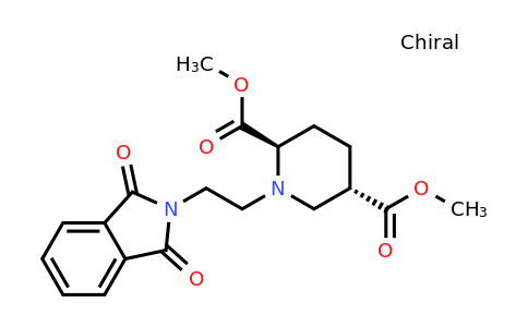 CAS 145011-61-6 | (2R,5S)-Dimethyl 1-(2-(1,3-dioxoisoindolin-2-yl)ethyl)piperidine-2,5-dicarboxylate