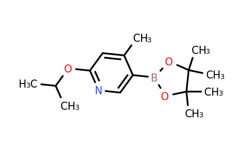 CAS 1451391-04-0 | 2-Isopropoxy-4-methyl-5-(4,4,5,5-tetramethyl-1,3,2-dioxaborolan-2-YL)pyridine