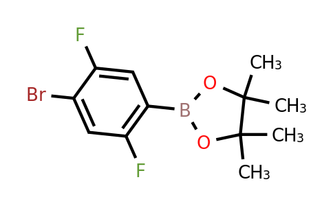 CAS 1451391-15-3 | 2-(4-Bromo-2,5-difluorophenyl)-4,4,5,5-tetramethyl-1,3,2-dioxaborolane