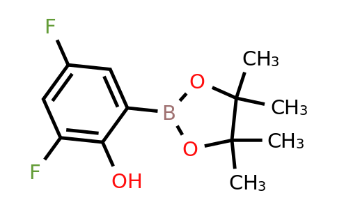 CAS 1451391-16-4 | 2,4-Difluoro-6-(4,4,5,5-tetramethyl-1,3,2-dioxaborolan-2-YL)phenol