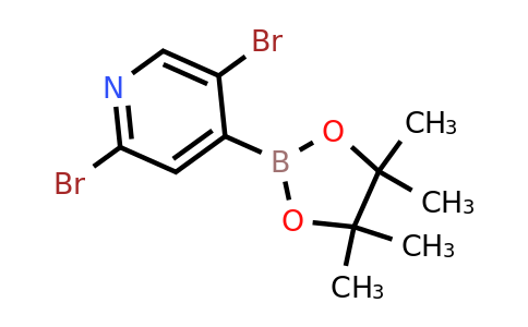 CAS 1451391-18-6 | 2,5-dibromo-4-(4,4,5,5-tetramethyl-1,3,2-dioxaborolan-2-yl)pyridine