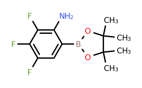 CAS 1451391-20-0 | 2,3,4-Trifluoro-6-(4,4,5,5-tetramethyl-1,3,2-dioxaborolan-2-yl)aniline
