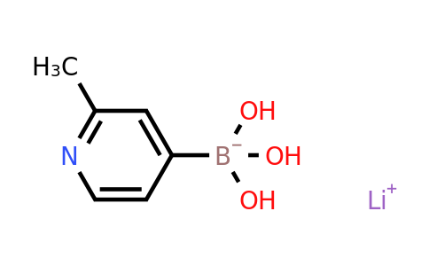 CAS 1451391-59-5 | Lithium trihydroxy(2-methylpyridin-4-yl)borate