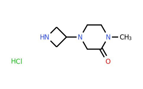 CAS 1451391-79-9 | 4-(Azetidin-3-yl)-1-methylpiperazin-2-one hydrochloride