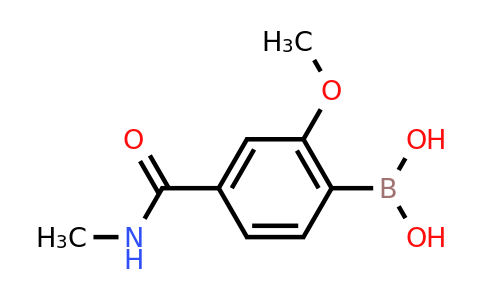 CAS 1451391-90-4 | (2-Methoxy-4-(methylcarbamoyl)phenyl)boronic acid