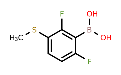 CAS 1451392-56-5 | 2,6-Difluoro-3-(methylthio)phenylboronic acid