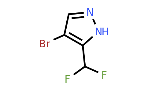 CAS 1451392-65-6 | 4-Bromo-5-(difluoromethyl)-1H-pyrazole