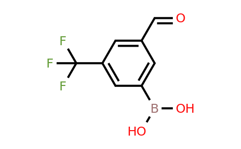 CAS 1451393-24-0 | 3-Formyl-5-(trifluoromethyl)phenylboronic acid