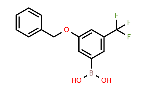 CAS 1451393-42-2 | (3-(Benzyloxy)-5-(trifluoromethyl)phenyl)boronic acid