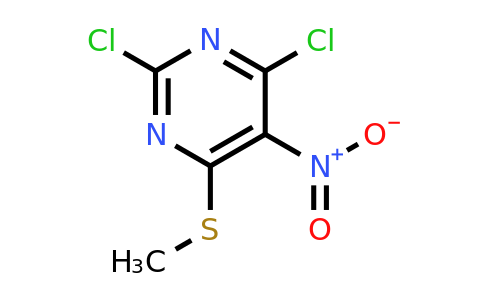 CAS 1451885-60-1 | 2,4-dichloro-6-(methylsulfanyl)-5-nitropyrimidine