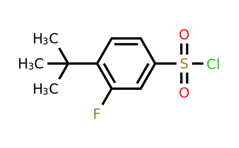 CAS 1452184-05-2 | 4-tert-Butyl-3-fluorobenzene-1-sulfonyl chloride