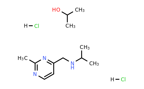 CAS 1452516-78-7 | Propan-2-ol compound with N-((2-methylpyrimidin-4-yl)methyl)propan-2-amine (1:1) dihydrochloride
