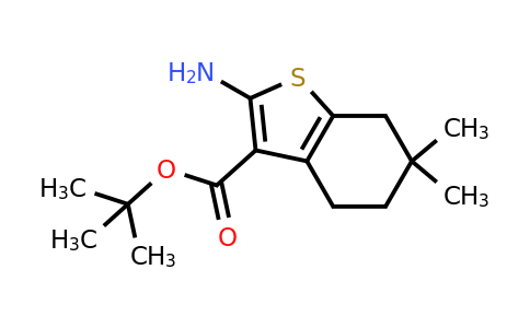 CAS 1453117-17-3 | tert-butyl 2-amino-6,6-dimethyl-4,5,6,7-tetrahydro-1-benzothiophene-3-carboxylate