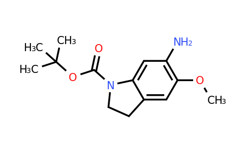 CAS 1453199-06-8 | tert-Butyl 6-amino-5-methoxyindoline-1-carboxylate