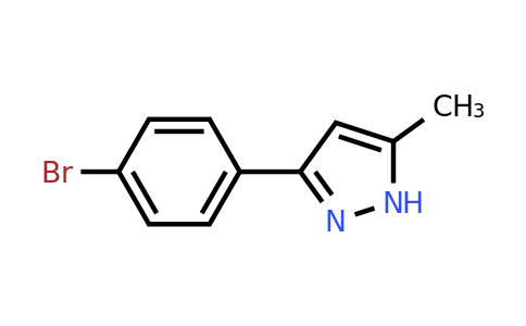 CAS 145353-53-3 | 3-(4-Bromophenyl)-5-methyl-1H-pyrazole