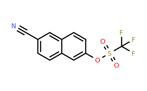 CAS 145369-29-5 | Trifluoro-methanesulfonic acid 6-cyano-naphthalen-2-yl ester