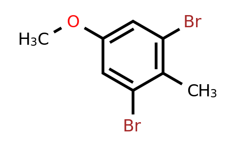 CAS 14542-71-3 | 1,3-Dibromo-5-methoxy-2-methylbenzene