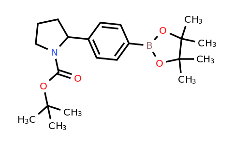 CAS 1454815-08-7 | 4-(1-Boc-pyrrolidin-2-yl)benzeneboronic acid pinacol ester