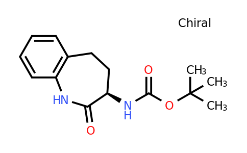 CAS 145485-03-6 | (R)-tert-Butyl (2-oxo-2,3,4,5-tetrahydro-1H-benzo[b]azepin-3-yl)carbamate