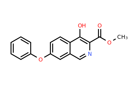 CAS 1455091-10-7 | methyl 4-hydroxy-7-phenoxyisoquinoline-3-carboxylate