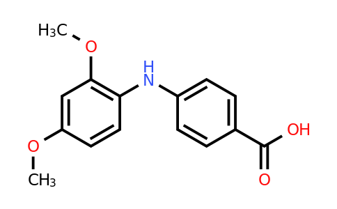 CAS 1455122-90-3 | 4-[(2,4-Dimethoxyphenyl)amino]benzoic acid
