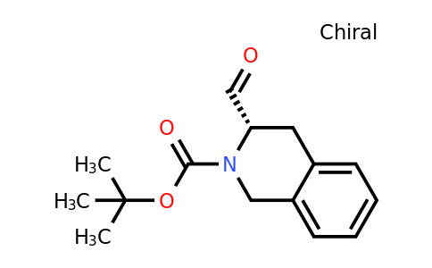 CAS 145525-27-5 | (S)-3-Formyl-3,4-dihydro-1H-isoquinoline-2-carboxylic acid tert-butyl ester