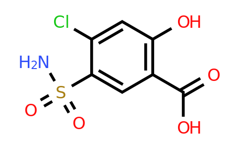 CAS 14556-98-0 | 4-Chloro-2-hydroxy-5-sulfamoylbenzoic acid