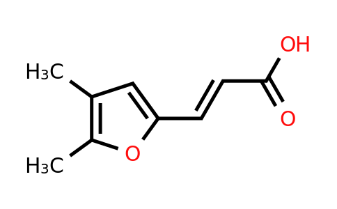 CAS 145623-48-9 | (2E)-3-(4,5-dimethylfuran-2-yl)prop-2-enoic acid
