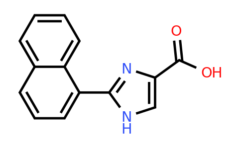 CAS 1456496-10-8 | 2-(naphthalen-1-yl)-1H-imidazole-4-carboxylic acid