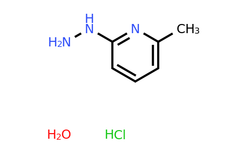CAS 1456807-58-1 | 2-Hydrazinyl-6-methylpyridine hydrochloride hydrate