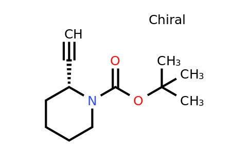 CAS 1456930-67-8 | tert-butyl (2R)-2-ethynylpiperidine-1-carboxylate