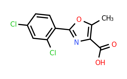 CAS 1457041-27-8 | 2-(2,4-dichlorophenyl)-5-methyl-1,3-oxazole-4-carboxylic acid