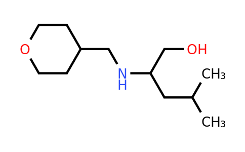CAS 1457198-89-8 | 4-methyl-2-{[(oxan-4-yl)methyl]amino}pentan-1-ol