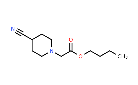 CAS 1457358-72-3 | butyl 2-(4-cyanopiperidin-1-yl)acetate