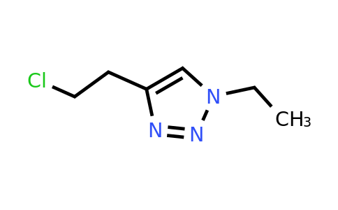 CAS 1457361-80-6 | 4-(2-chloroethyl)-1-ethyl-1H-1,2,3-triazole