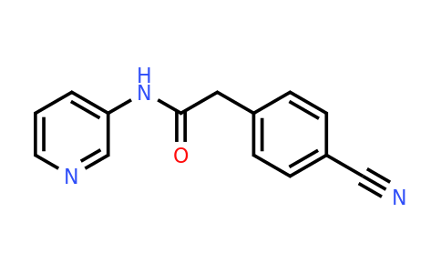 CAS 1457428-12-4 | 2-(4-Cyanophenyl)-N-(pyridin-3-yl)acetamide