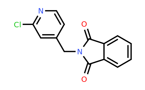 CAS 1457483-77-0 | 2-[(2-Chloropyridin-4-yl)methyl]isoindole-1,3-dione