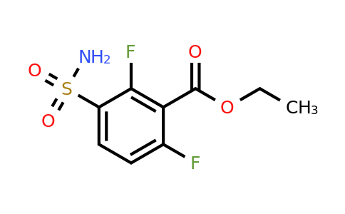 CAS 1457922-51-8 | Ethyl 2,6-difluoro-3-sulfamoylbenzoate