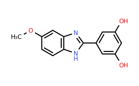 CAS 14582-47-9 | 5-(5-Methoxy-1H-benzo[D]imidazol-2-YL)benzene-1,3-diol