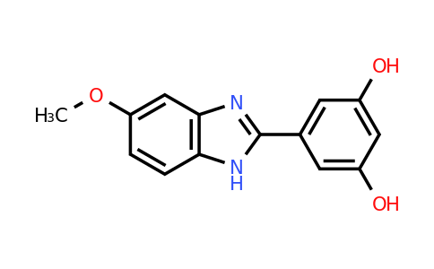 5-(5-Methoxy-1H-benzo[D]imidazol-2-YL)benzene-1,3-diol
